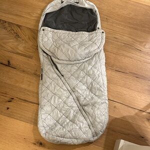 Quilted Gray Kids Sleeping Bag